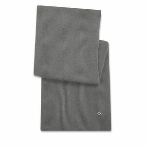 Sál Calvin Klein Re-Lock Knit Scarf 30X180 K60K611128 Szürke kép