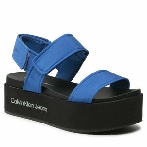 Szandál Calvin Klein Jeans Flatform Sandal Softny YW0YW00965 Kék kép