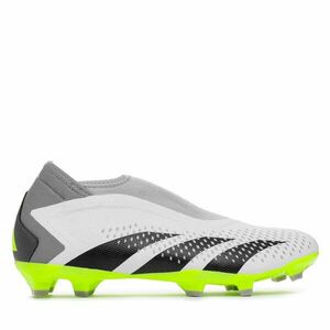 Futball cipők adidas Predator Accuracy.3 Laceless Firm Ground Boots GZ0021 Fehér kép