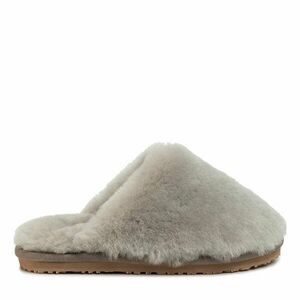 Papucs Mou Closed Toe Sheepskin Slipper Szürke kép