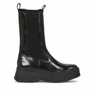 Bokacsizma Calvin Klein Pitched Chelsea Boot HW0HW01686 Fekete kép