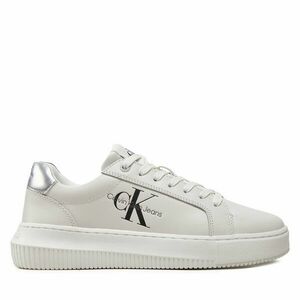 Sportcipők Calvin Klein Jeans Chunky Cupsole Laceup Lth Ml Mtl YW0YW01476 Fehér kép