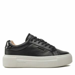 Sportcipők Calvin Klein Ff Cupsole Lace Up W/Ml Lth HW0HW02118 Fekete kép