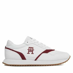 Sportcipők Tommy Hilfiger Runner Evo Mix Lth Mix FM0FM04887 Fehér kép