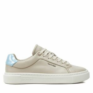 Sportcipők Calvin Klein Cupsole Lace Up W/Ml Lth HW0HW02119 Bézs kép