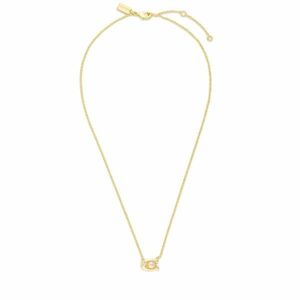 Nyaklánc Coach Pearl Signature C Pendant Necklace 37341916GLD651 Arany kép