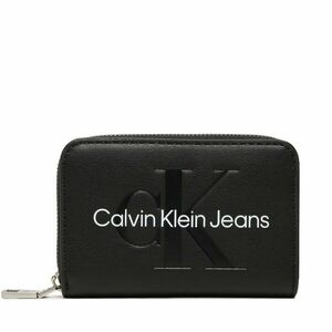 Kis női pénztárca Calvin Klein Jeans Sculpted Med Zip Around K60K610405 Fekete kép