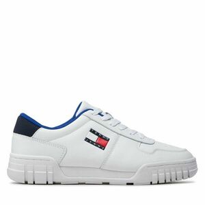 Sportcipők Tommy Jeans Retro Leather Cupsole EM0EM01068 Fehér kép