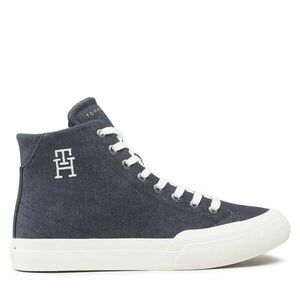 Sportcipők Tommy Hilfiger Th Hi Vulc Premium FM0FM04542 Sötétkék kép