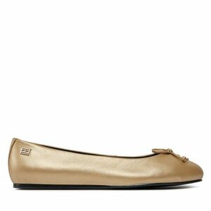 Balerina Tommy Hilfiger Essential Golden Ballerina FW0FW07865 Arany kép