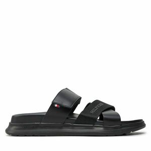 Papucs Tommy Hilfiger D Density Hilfiger Mix Sandal FM0FM05004 Fekete kép