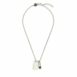 Nyaklánc Diesel Brave Armor Double Pendant DX1156040 Ezüst kép