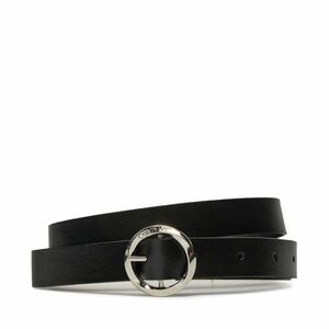 Női öv Calvin Klein Jeans Faceted Round Buckle Belt 2.0 K60K612211 Fekete kép