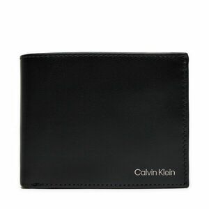 Nagyméretű férfi pénztárca Calvin Klein Ck Smooth Trifold 10Cc W/Coi K50K512078 Fekete kép