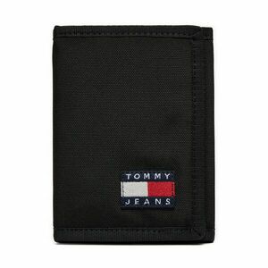 Nagyméretű férfi pénztárca Tommy Jeans Tjm Essential D. Nylon Trifold AM0AM12438 Fekete kép