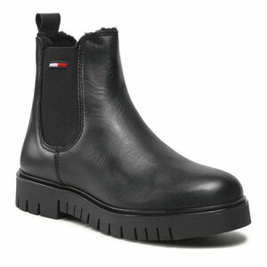 Bokacsizma Tommy Jeans Warmlined Chelsea Boot EN0EN01991 Fekete kép