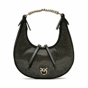 Táska Pinko Brioche Hobo Mini AI 23-24 PLTT 101433 A159 Fekete kép