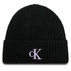 Sapka Calvin Klein Jeans Thick Embroidery Beanie K60K612321 Fekete kép