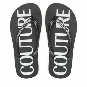 Flip-flops Versace Jeans Couture 74VA3SQ7 ZS625 Fekete kép