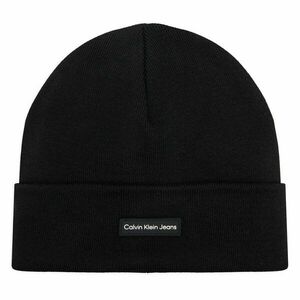 Sapka Calvin Klein Jeans Inst Patch Beanie K60K612322 Fekete kép