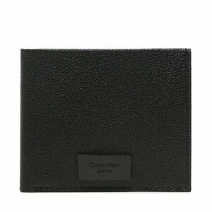 Kisméretű férfi pénztárca Calvin Klein Jeans Inst Plaque Bifold W/Coin K50K510710 Fekete kép