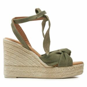 Espadrilles Manebi Hamptons Wedge Espadrilles With Knot W 0.1 WS Zöld kép