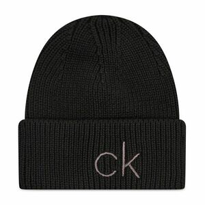 Sapka Calvin Klein Essentials Beanie K60K608660 Fekete kép