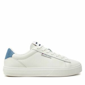 Sportcipők Tommy Jeans Tjw Cupsole Sneaker Denim EN0EN02652 Ekru kép