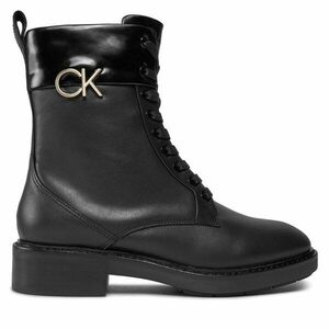 Bakancs Calvin Klein Rubber Sole Combat Boot W/Hw HW0HW01717 Fekete kép