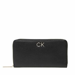 Nagy női pénztárca Calvin Klein Re-Lock Slim Z/A Wallet Lg Pbl K60K609482 Fekete kép