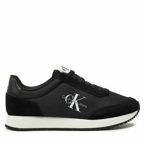 Sportcipők Calvin Klein Jeans Retro Runner Low Lace Ny Ml YW0YW01326 Fekete kép