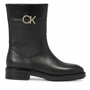 Bokacsizma Calvin Klein Rubber Sole Ankle Boot W/Hw HW0HW01703 Fekete kép