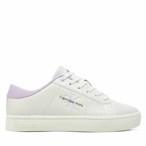 Sportcipők Calvin Klein Jeans Classic Cupsole Lowlaceup Lth Wn YW0YW01444 Fehér kép