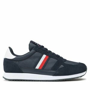 Sportcipők Tommy Hilfiger Runner Lo Vintage Mix FM0FM03431 Sötétkék kép