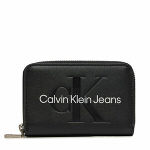 Calvin Klein fekete pénztárca Zip Around kép