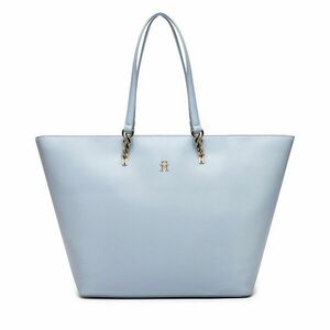 Táska Tommy Hilfiger Th Refined Tote AW0AW16112 Kék kép