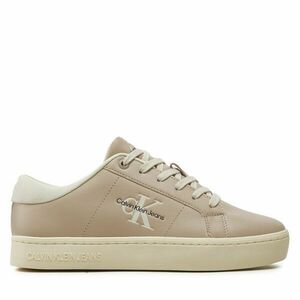 Sportcipők Calvin Klein Jeans Classic Cupsole Lowlaceup Lth Wn YW0YW01444 Bézs kép