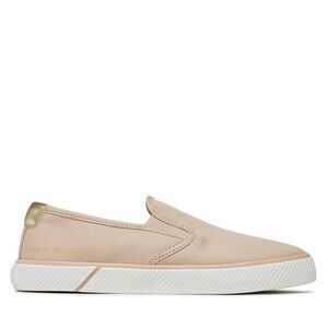 Teniszcipő Tommy Hilfiger Essential Slip-On Sneaker FW0FW06956 Bézs kép