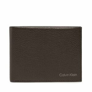 Nagyméretű férfi pénztárca Calvin Klein Warmt Bifold 5Cc W/Coin L K50K507896 Barna kép