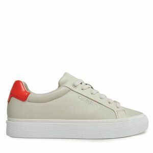 Sportcipők Calvin Klein Vulc Lace Up - Diamond Foxing HW0HW01865 Ekru kép