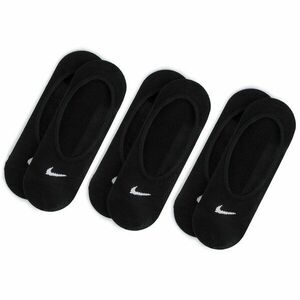 3 pár női bokazokni Nike SX4863 010 Fekete kép