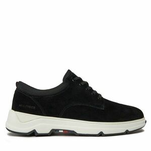 Sportcipők Tommy Hilfiger Casual Hilfiger Hybrid Suede FM0FM04996 Fekete kép