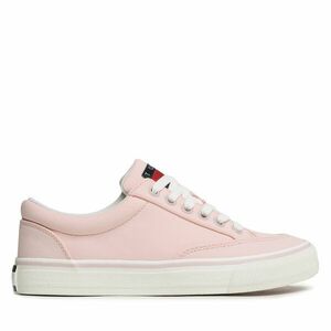 Teniszcipő Tommy Jeans Lace Up Nylon EN0EN02157 Rózsaszín kép