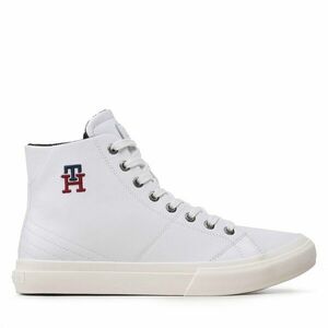 Sportcipők Tommy Hilfiger Th Hi Vulc Street Leather FM0FM04739 Fehér kép