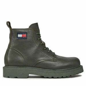 Bakancs Tommy Jeans Tjm Ruberized Lace Up EM0EM01276 Zöld kép