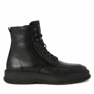 Csizma Tommy Hilfiger Th Everyday Class Termo Lth Boot FM0FM04658 Fekete kép