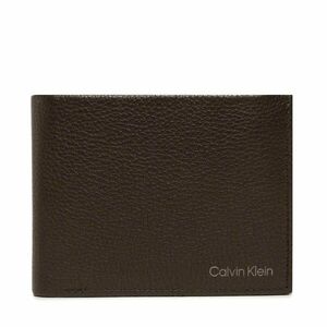 Nagyméretű férfi pénztárca Calvin Klein Warmth Trifold 10Cc W/Coin L K50K507969 Barna kép