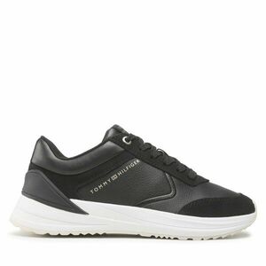 Sportcipők Tommy Hilfiger Runner With Heel Detail FW0FW06621 Fekete kép