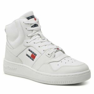 Sportcipők Tommy Jeans Mid Cut Basket EM0EM01164 Fehér kép