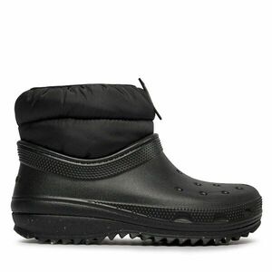 Bokacsizma Crocs Classic Neo Puff Shorty Boot W 207311 Fekete kép